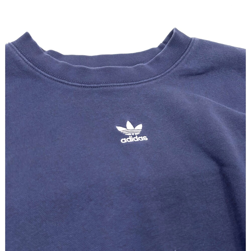 Adidas Adicolor Essentials Crew Neck Sweatshirt Center Logo - Size XS - Picture 2 of 6